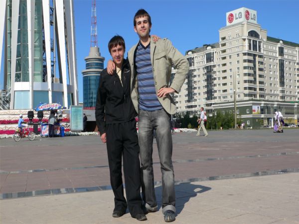 Veryb1gman # and me in Astana city^